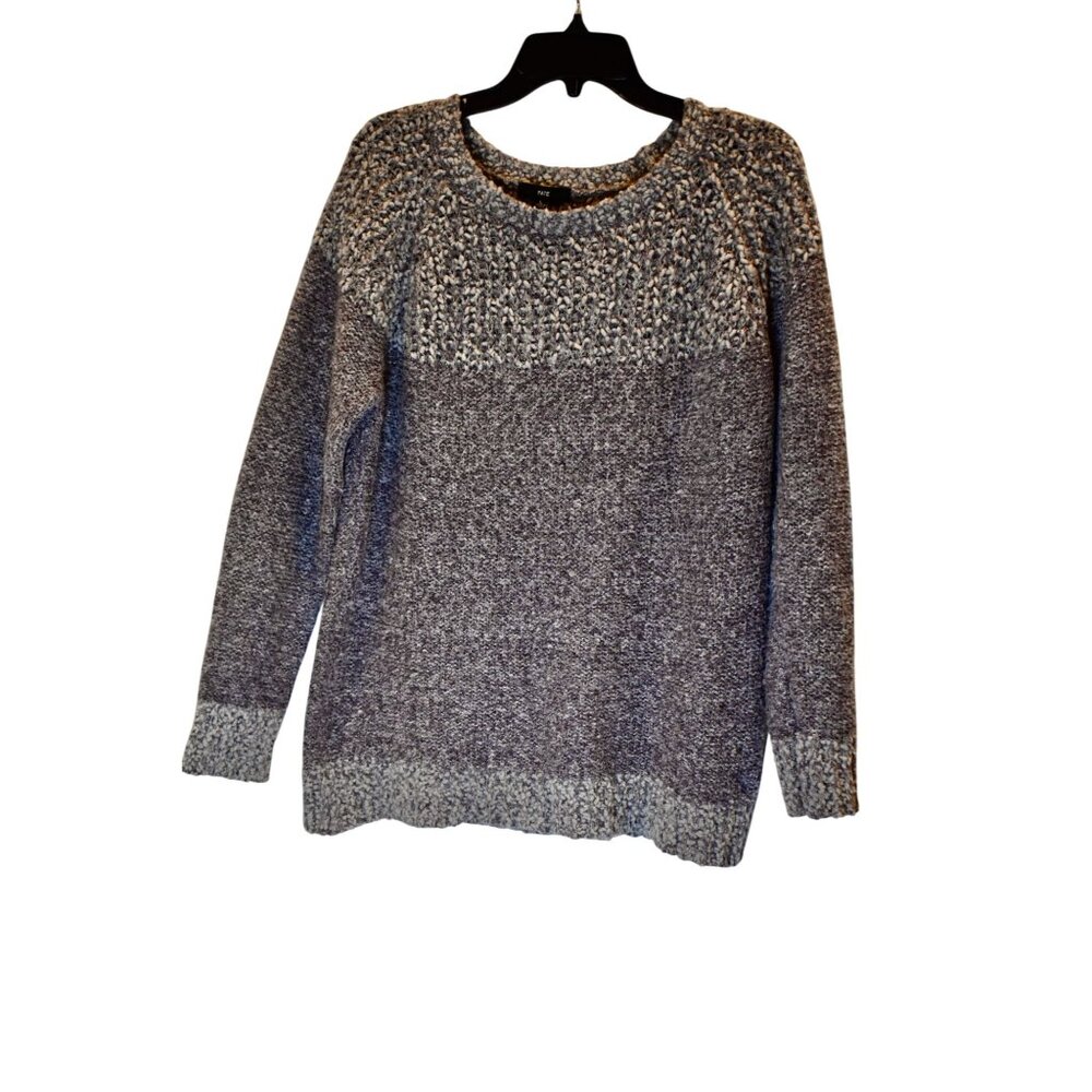 Women's Fate Mauve Purple Chinky Knit Sweater Size L